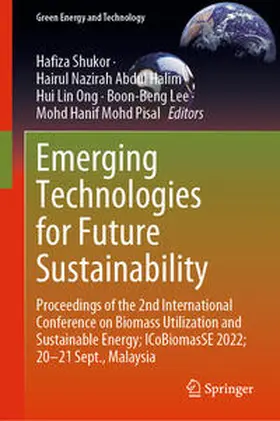 Shukor / Halim / Ong |  Emerging Technologies for Future Sustainability | eBook | Sack Fachmedien