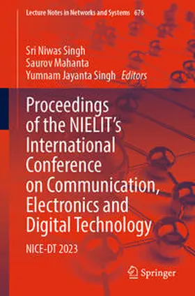 Singh / Mahanta | Proceedings of the NIELIT's International Conference on Communication, Electronics and Digital Technology | E-Book | sack.de
