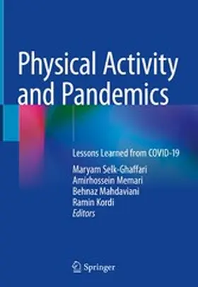 Selk-Ghaffari / Memari / Mahdaviani | Physical Activity and Pandemics | E-Book | www.sack.de