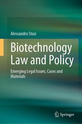 Stasi |  Biotechnology Law and Policy | Buch |  Sack Fachmedien
