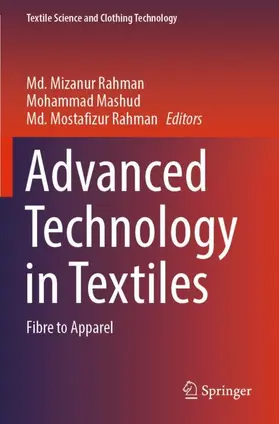 Rahman / Mashud |  Advanced Technology in Textiles | Buch |  Sack Fachmedien