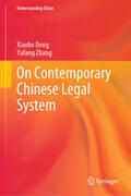 Dong / Zhang |  On Contemporary Chinese Legal System | eBook | Sack Fachmedien