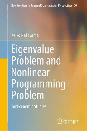 Nakayama |  Eigenvalue Problem and Nonlinear Programming Problem | Buch |  Sack Fachmedien