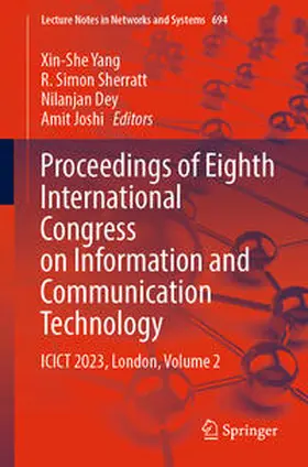 Yang / Sherratt / Dey | Proceedings of Eighth International Congress on Information and Communication Technology | E-Book | sack.de