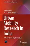 Chotani / Verma |  Urban Mobility Research in India | Buch |  Sack Fachmedien