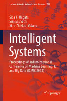 Udgata / Sethi / Gao | Intelligent Systems | E-Book | sack.de