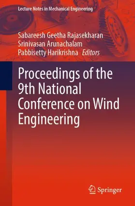 Rajasekharan / Harikrishna / Arunachalam |  Proceedings of the 9th National Conference on Wind Engineering | Buch |  Sack Fachmedien