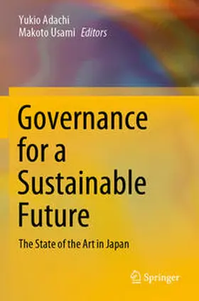 Adachi / Usami |  Governance for a Sustainable Future | Buch |  Sack Fachmedien