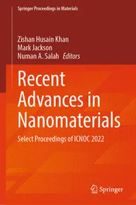 Khan / Jackson / Salah | Recent Advances in Nanomaterials | E-Book | sack.de
