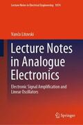 Litovski |  Lecture Notes in Analogue Electronics | Buch |  Sack Fachmedien