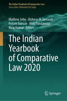 John / Devaiah / Kumar |  The Indian Yearbook of Comparative Law 2020 | Buch |  Sack Fachmedien
