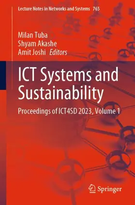 Tuba / Joshi / Akashe |  ICT Systems and Sustainability | Buch |  Sack Fachmedien