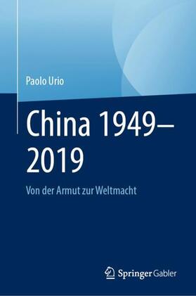 Urio | China 1949¿2019 | Buch | 978-981-9958-11-5 | sack.de