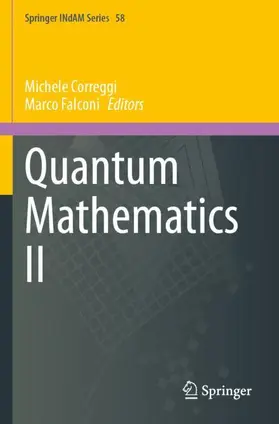 Correggi / Falconi |  Quantum Mathematics II | Buch |  Sack Fachmedien