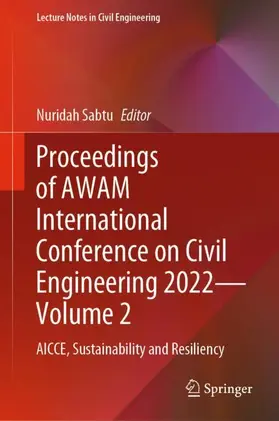 Sabtu |  Proceedings of AWAM International Conference on Civil Engineering 2022-Volume 2 | Buch |  Sack Fachmedien