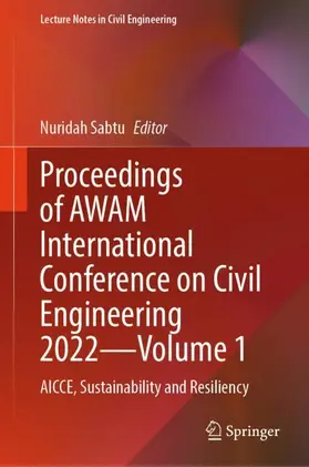 Sabtu |  Proceedings of AWAM International Conference on Civil Engineering 2022-Volume 1 | Buch |  Sack Fachmedien