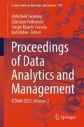 Swaroop / Virdee / Polkowski |  Proceedings of Data Analytics and Management | Buch |  Sack Fachmedien