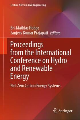 Prajapati / Hodge |  Proceedings from the International Conference on Hydro and Renewable Energy | Buch |  Sack Fachmedien