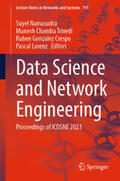 Namasudra / Trivedi / Crespo |  Data Science and Network Engineering | eBook | Sack Fachmedien