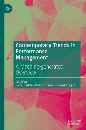 Divekar / Chitranshi / Chopra |  Contemporary Trends in Performance Management | Buch |  Sack Fachmedien