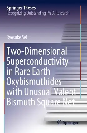 Sei |  Two-Dimensional Superconductivity in Rare Earth Oxybismuthides with Unusual Valent Bismuth Square Net | Buch |  Sack Fachmedien