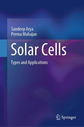 Mahajan / Arya | Solar Cells | Buch | 978-981-9973-32-3 | sack.de
