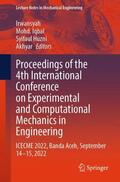 Irwansyah / Akhyar / Iqbal |  Proceedings of the 4th International Conference on Experimental and Computational Mechanics in Engineering | Buch |  Sack Fachmedien