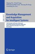 Wu / Yang / Xu |  Knowledge Management and Acquisition for Intelligent Systems | Buch |  Sack Fachmedien