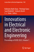 Shaw / Siano / Makhilef |  Innovations in Electrical and Electronic Engineering | eBook | Sack Fachmedien