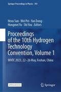 Sun / Pei / You |  Proceedings of the 10th Hydrogen Technology Convention, Volume 1 | Buch |  Sack Fachmedien