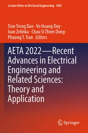 Trong Dao / Hoang Duy / Tran |  AETA 2022-Recent Advances in Electrical Engineering and Related Sciences: Theory and Application | Buch |  Sack Fachmedien
