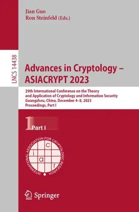 Steinfeld / Guo |  Advances in Cryptology - ASIACRYPT 2023 | Buch |  Sack Fachmedien