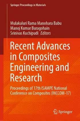 Manohara Babu / Kuchipudi / Buragohain |  Recent Advances in Composites Engineering and Research | Buch |  Sack Fachmedien
