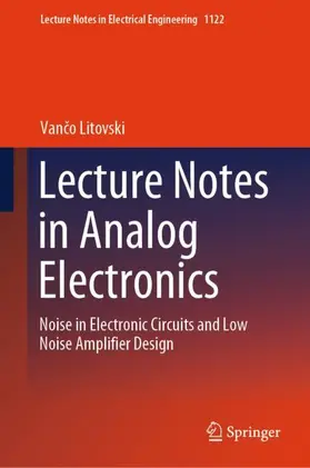 Litovski |  Lecture Notes in Analog Electronics | Buch |  Sack Fachmedien