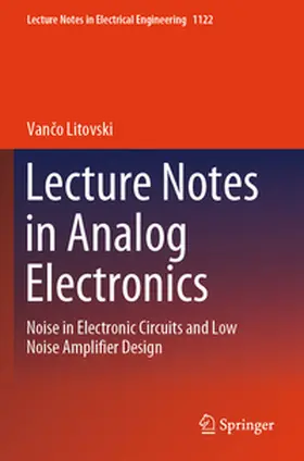 Litovski |  Lecture Notes in Analog Electronics | Buch |  Sack Fachmedien