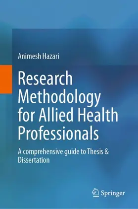 Hazari |  Research Methodology for Allied Health Professionals | Buch |  Sack Fachmedien