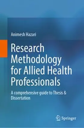 Hazari | Research Methodology for Allied Health Professionals | E-Book | www.sack.de