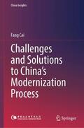Cai |  Challenges and Solutions to China's Modernization Process | Buch |  Sack Fachmedien