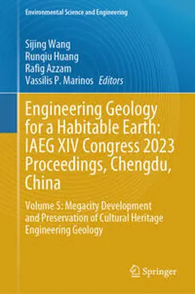 Wang / Huang / Azzam | Engineering Geology for a Habitable Earth: IAEG XIV Congress 2023 Proceedings, Chengdu, China | E-Book | sack.de