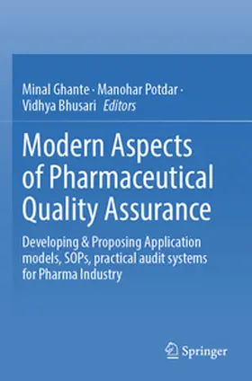 Ghante / Bhusari / Potdar |  Modern Aspects of Pharmaceutical Quality Assurance | Buch |  Sack Fachmedien