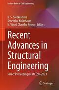Sreekeshava / Vinod Chandra Menon / Kolathayar |  Recent Advances in Structural Engineering | Buch |  Sack Fachmedien