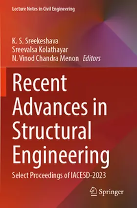 Sreekeshava / Vinod Chandra Menon / Kolathayar |  Recent Advances in Structural Engineering | Buch |  Sack Fachmedien