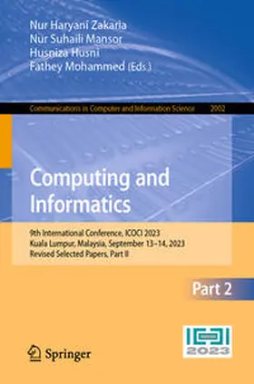 Zakaria / Mansor / Husni |  Computing and Informatics | eBook | Sack Fachmedien