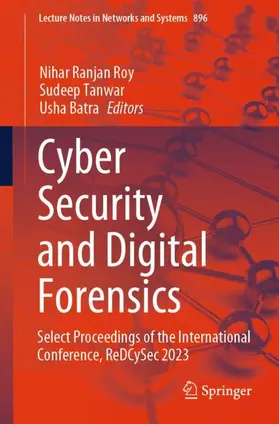 Roy / Batra / Tanwar |  Cyber Security and Digital Forensics | Buch |  Sack Fachmedien