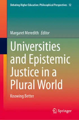Meredith | Universities and Epistemic Justice in a Plural World | E-Book | www.sack.de