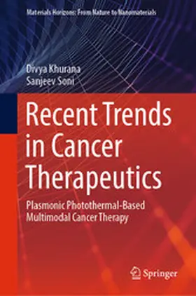 Khurana / Soni |  Recent Trends in Cancer Therapeutics | eBook | Sack Fachmedien