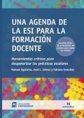 Agulleiro / González / Gómez |  Una agenda de la ESI para la Formación Docente | eBook | Sack Fachmedien