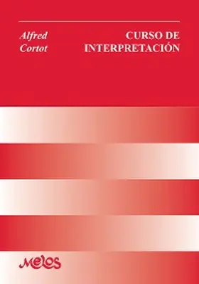 Cortot |  Curso de interpretación | eBook | Sack Fachmedien