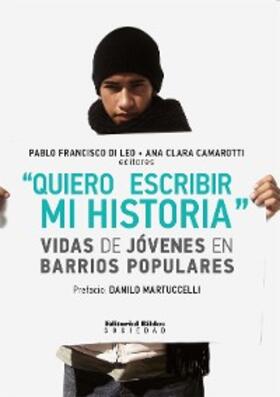 Di Leo / Camarotti |  "Quiero escribir mi historia" | eBook | Sack Fachmedien