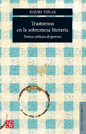 Viñas |  Trastornos en la sobremesa literaria | eBook | Sack Fachmedien